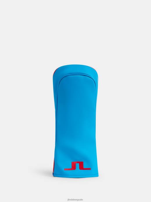 Men J.Lindeberg Brilliant Blue Big Bridge Driver Print Club Headcover Accessory 8R62808
