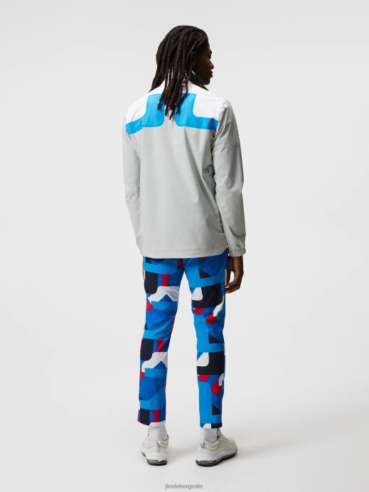 Men J.Lindeberg High Rise Bridge Rain Jacket Clothing 8R62701