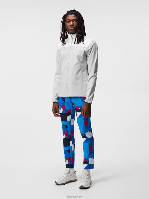 Men J.Lindeberg High Rise Bridge Rain Jacket Clothing 8R62701