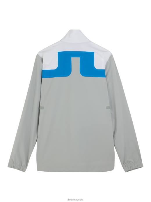 Men J.Lindeberg High Rise Bridge Rain Jacket Clothing 8R62701