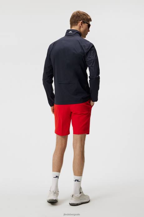 Men J.Lindeberg Navy Ash Light Packable Jacket Clothing 8R62710