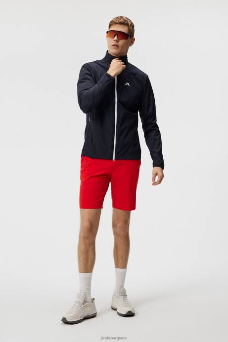 Men J.Lindeberg Navy Ash Light Packable Jacket Clothing 8R62710