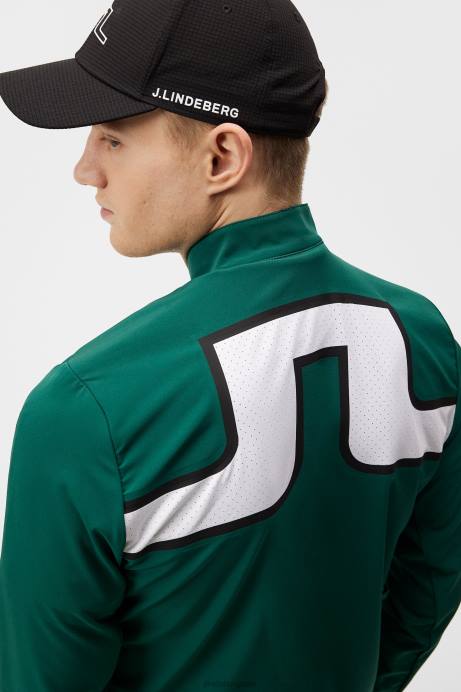 Men J.Lindeberg Rain Forest Jeff Hybrid Jacket Clothing 8R62728