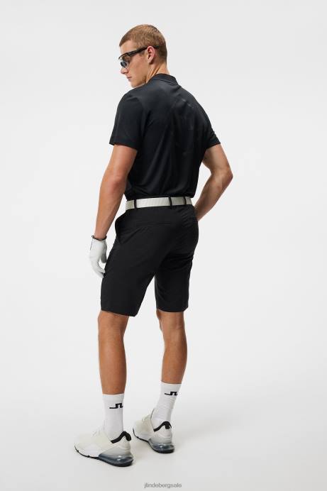 Men J.Lindeberg Black Somle Shorts Clothing 8R62481