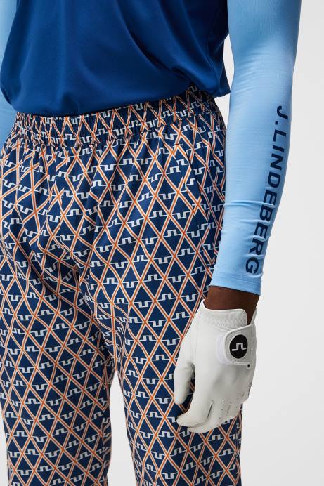 Men J.Lindeberg Estate Blue Diamond Petrus Print Pant Clothing 8R62390