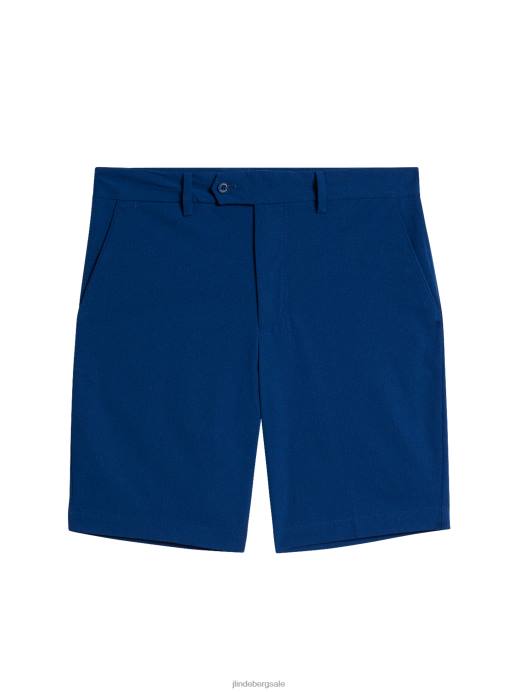 Men J.Lindeberg Estate Blue Vent Shorts Clothing 8R62395