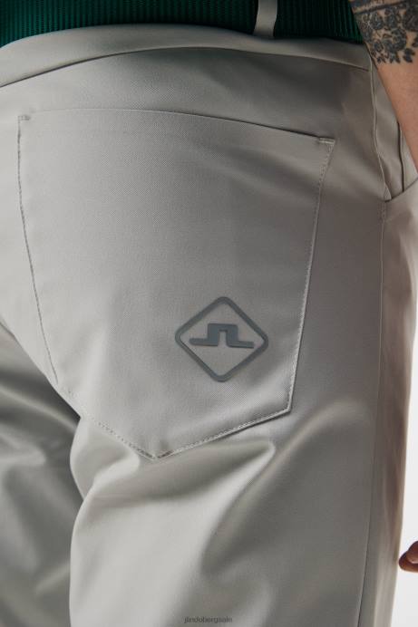 Men J.Lindeberg High Rise Chin 5-Pocket Golf Pant Clothing 8R62384