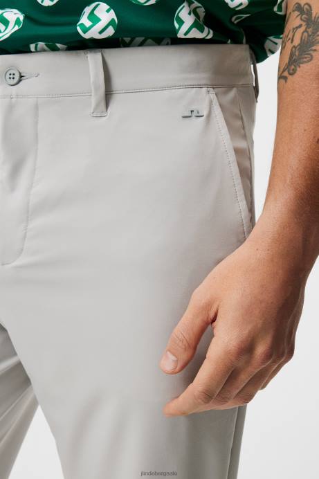 Men J.Lindeberg High Rise Cuff Jogger Pant Clothing 8R62467