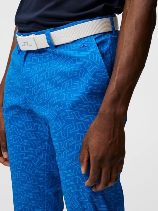Men J.Lindeberg Lapis Bridge Swirl Tim Pant Clothing 8R62454