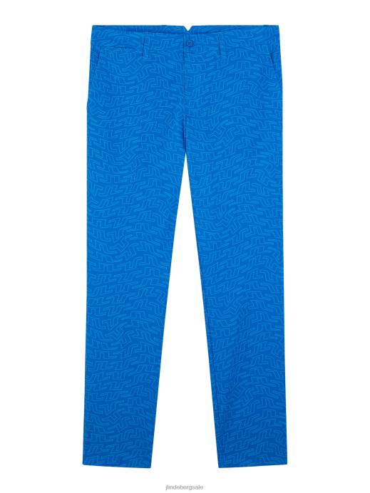 Men J.Lindeberg Lapis Bridge Swirl Tim Pant Clothing 8R62454