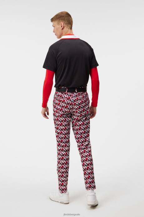 Men J.Lindeberg Micro Bridge Cherry Ellott Print Pant Clothing 8R62371