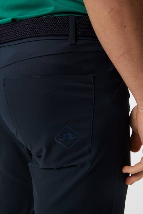 Men J.Lindeberg Navy Chin 5-Pocket Golf Pant Clothing 8R62383