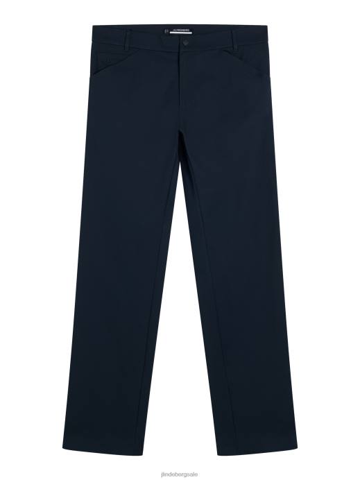 Men J.Lindeberg Navy Chin 5-Pocket Golf Pant Clothing 8R62383