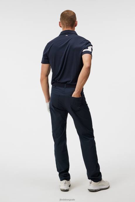 Men J.Lindeberg Navy Colorblock Pant Clothing 8R62382