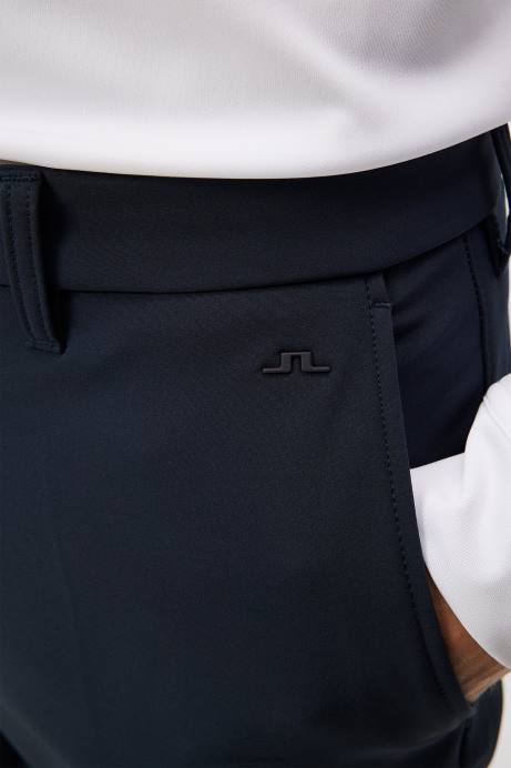 Men J.Lindeberg Navy Ellott Bonded Fleece Pant Clothing 8R62389