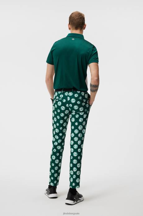 Men J.Lindeberg Rain Forest Sphere Dot Tim Pant Clothing 8R62456