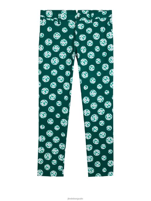 Men J.Lindeberg Rain Forest Sphere Dot Tim Pant Clothing 8R62456
