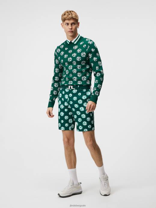 Men J.Lindeberg Rain Forest Sphere Dot Tim Shorts Clothing 8R62452