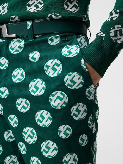 Men J.Lindeberg Rain Forest Sphere Dot Tim Shorts Clothing 8R62452