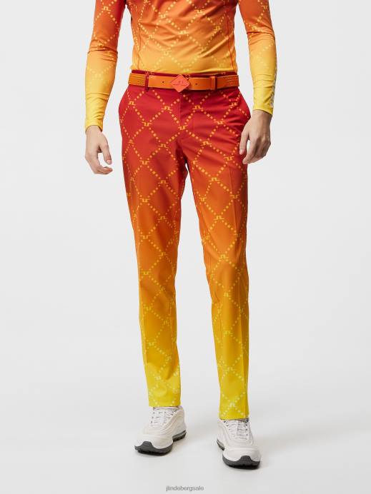 Men J.Lindeberg Sunset Fade Logo Fade Print Pant Clothing 8R62450