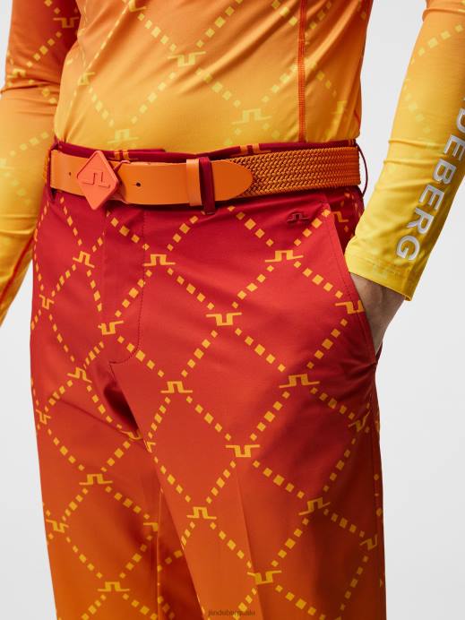 Men J.Lindeberg Sunset Fade Logo Fade Print Pant Clothing 8R62450