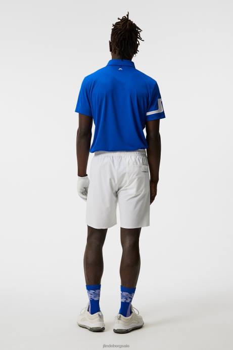 Men J.Lindeberg White Bond Shorts Clothing 8R62412