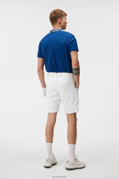 Men J.Lindeberg White Eloy Shorts Clothing 8R62360