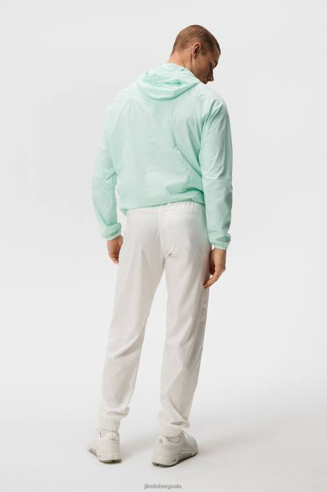 Men J.Lindeberg White Printed Bridge Petrus Print Pant Clothing 8R62411