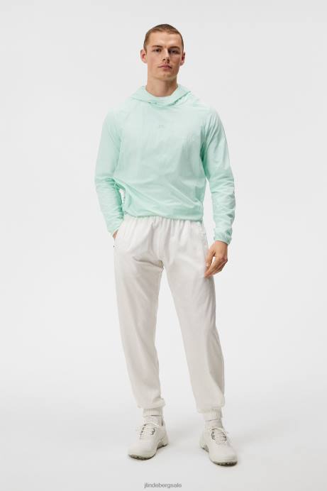 Men J.Lindeberg White Printed Bridge Petrus Print Pant Clothing 8R62411