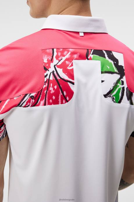 Men J.Lindeberg Azalea Jeff Tour Golf Polo Clothing 8R62195