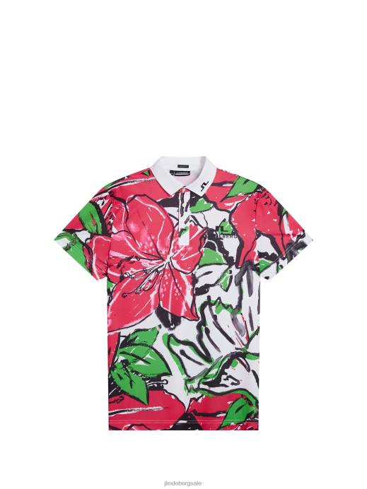 Men J.Lindeberg Azalea Kv Tour Golf Polo Clothing 8R62189