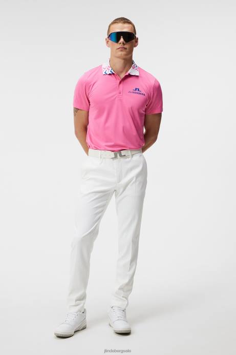 Men J.Lindeberg Azalea Pink Tour Collection - Glen Polo Clothing 8R62133