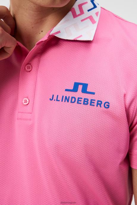 Men J.Lindeberg Azalea Pink Tour Collection - Glen Polo Clothing 8R62133