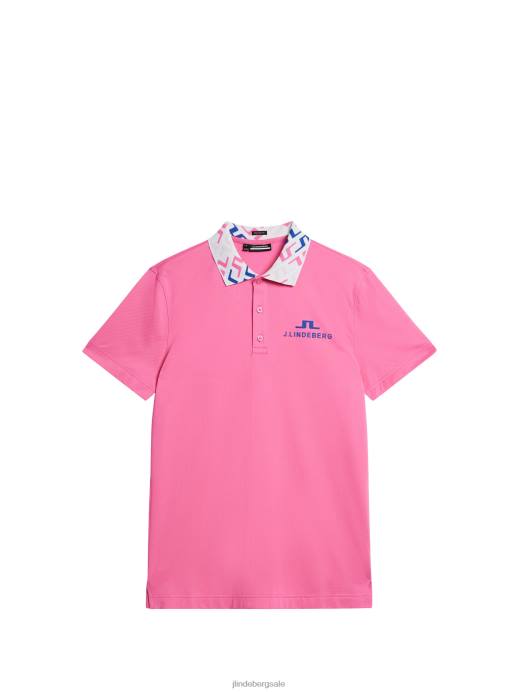 Men J.Lindeberg Azalea Pink Tour Collection - Glen Polo Clothing 8R62133