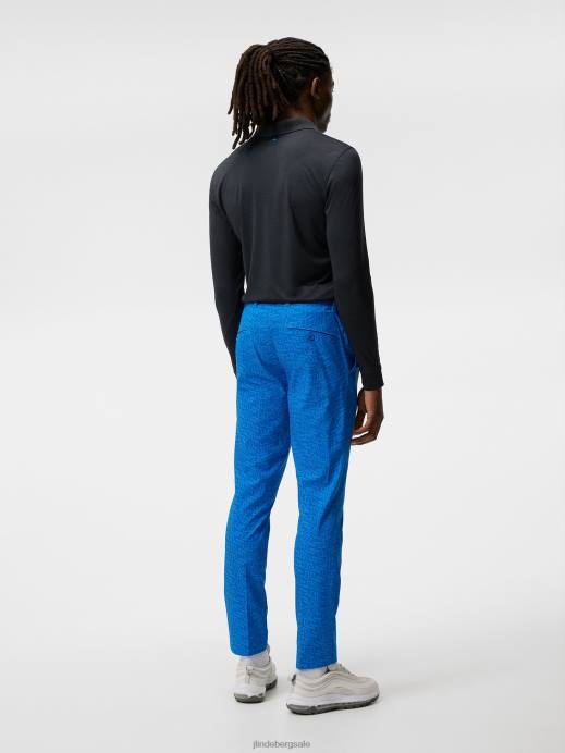 Men J.Lindeberg Black Melange Tour Tech Long Sleeve Polo Clothing 8R62271