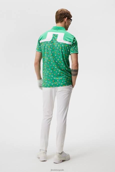 Men J.Lindeberg Blarney Jeff Nyc Golf Polo Clothing 8R62192