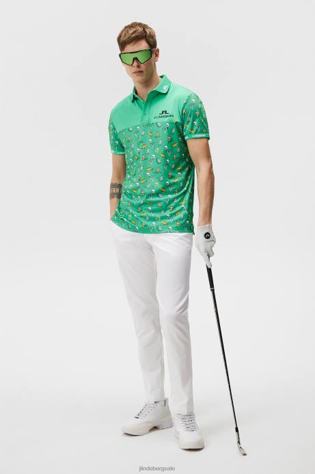 Men J.Lindeberg Blarney Jeff Nyc Golf Polo Clothing 8R62192