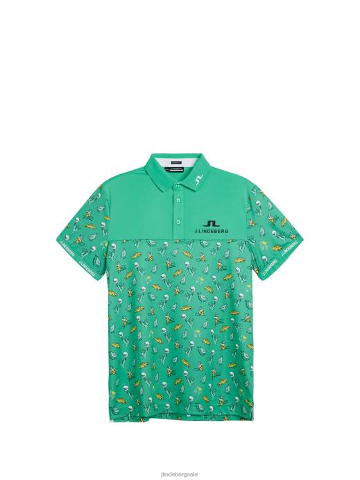 Men J.Lindeberg Blarney Jeff Nyc Golf Polo Clothing 8R62192
