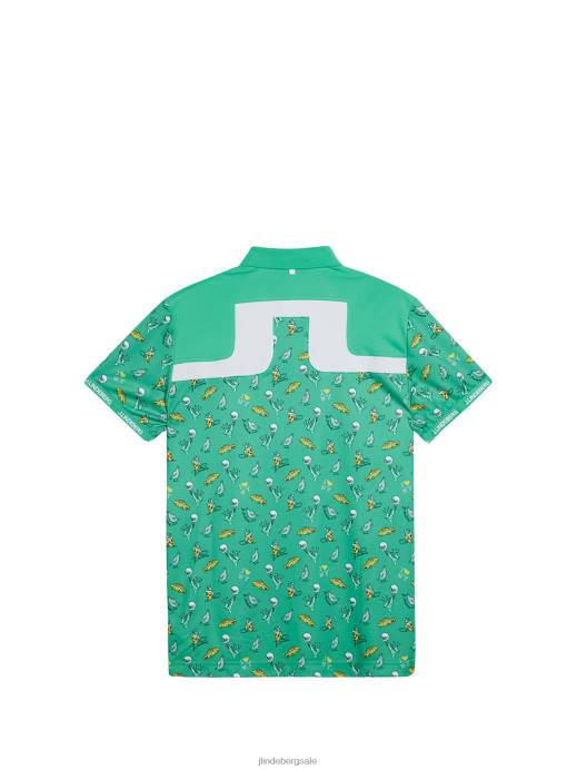 Men J.Lindeberg Blarney Jeff Nyc Golf Polo Clothing 8R62192