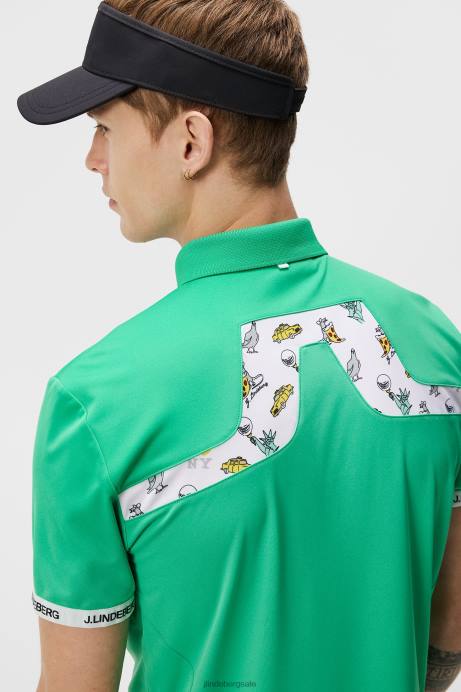 Men J.Lindeberg Blarney Kv Nyc Golf Polo Clothing 8R62198