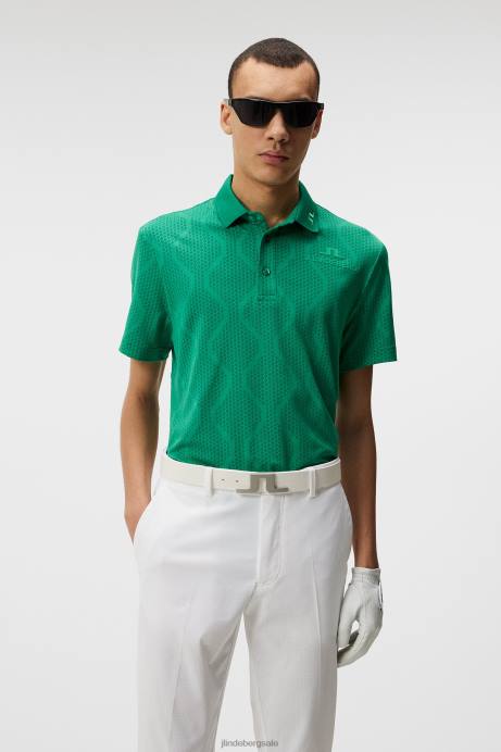Men J.Lindeberg Bosphorus Mat Players Golf Polo Clothing 8R62200