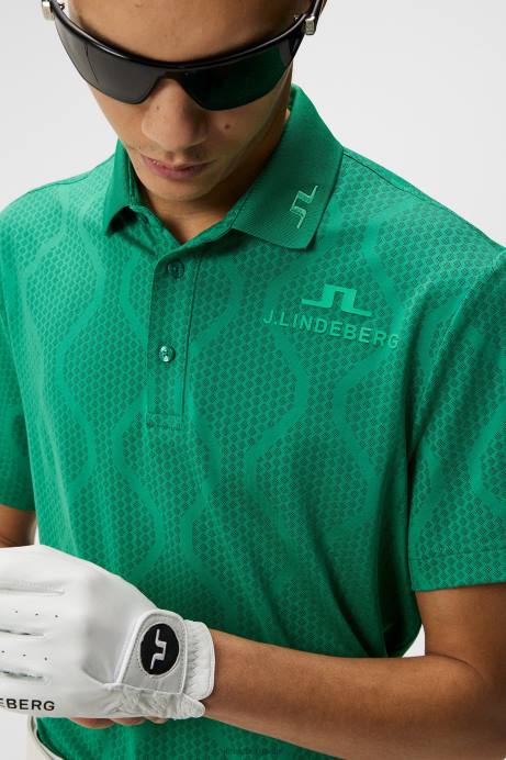 Men J.Lindeberg Bosphorus Mat Players Golf Polo Clothing 8R62200