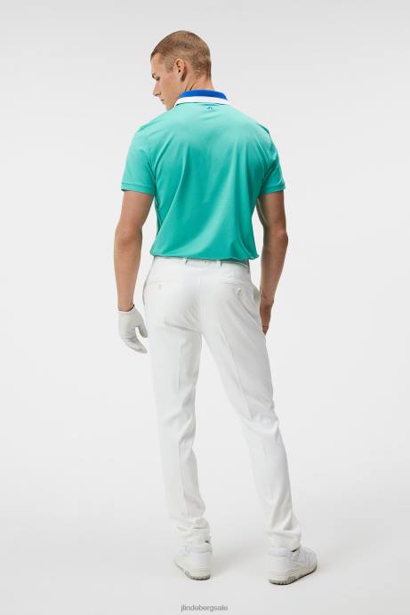 Men J.Lindeberg Bright Aqua Tour Collection - Benji Polo Clothing 8R62135