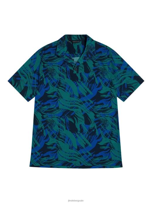 Men J.Lindeberg Death Valley Resort Shirt Clothing 8R6230