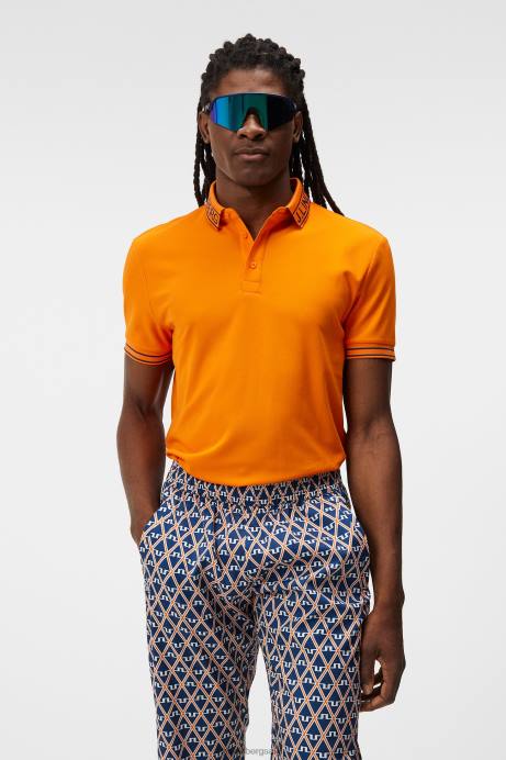 Men J.Lindeberg Exuberance Austin Polo Clothing 8R6247