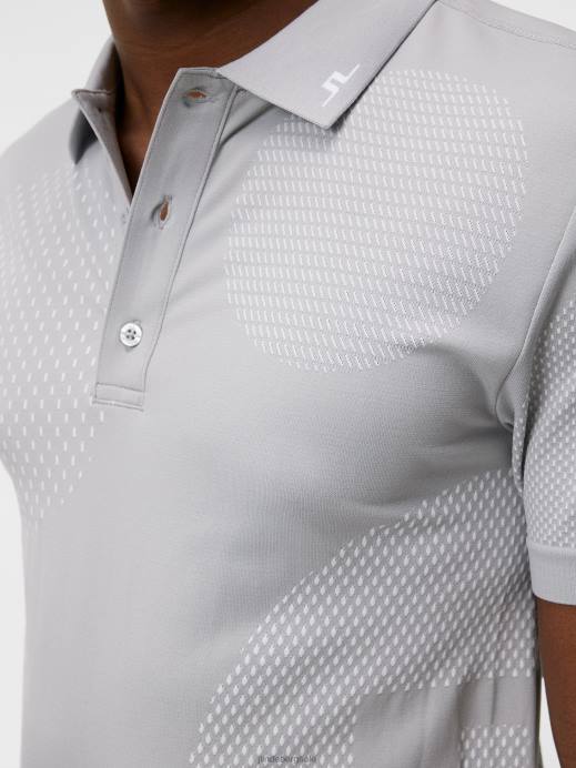 Men J.Lindeberg High Rise Nate Seamless Polo Clothing 8R62223