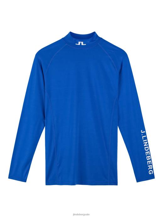 Men J.Lindeberg Lapis Blue Aello Compression Layer Clothing 8R62314