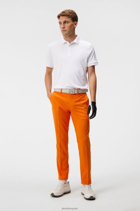 Men J.Lindeberg Light Grey Tour Tech Slim Polo Clothing 8R6288