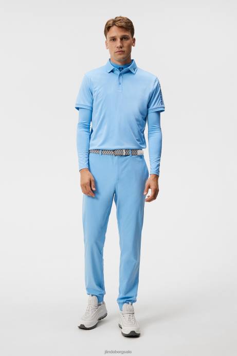 Men J.Lindeberg Little Boy Blue Tour Tech Polo Clothing 8R6258