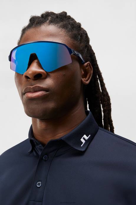 Men J.Lindeberg Navy Cornell Polo Clothing 8R6216